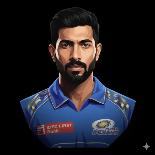 Jaspreet Bumrah Digital Art